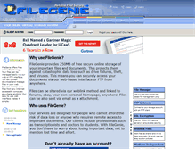 Tablet Screenshot of filegenie.com